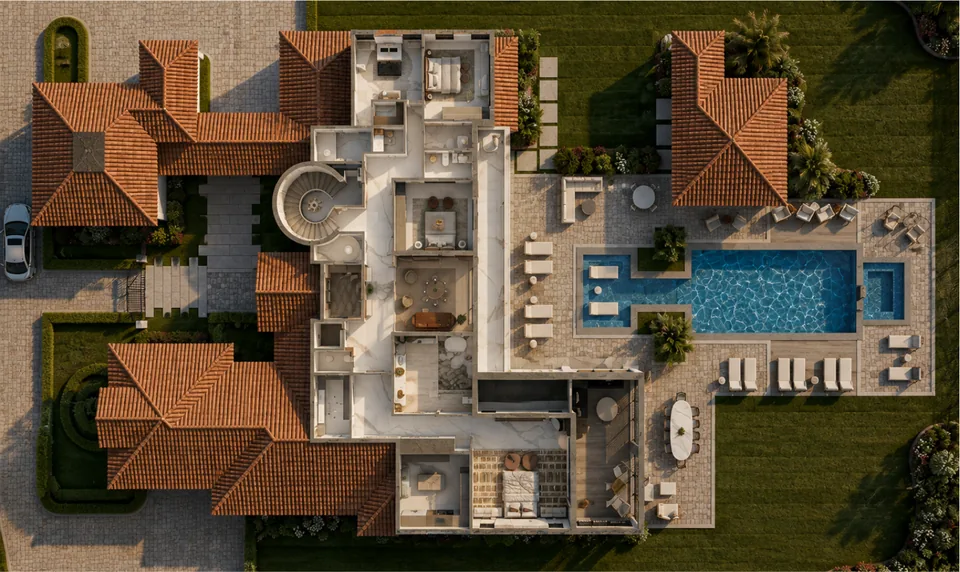 Architectural and interior design portfolio study 13 by Luisa Suarez