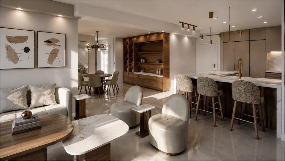 Architectural and interior design portfolio study 24 by Luisa Suarez