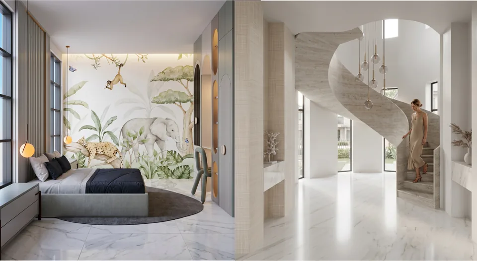 Architectural and interior design portfolio study 30 by Luisa Suarez